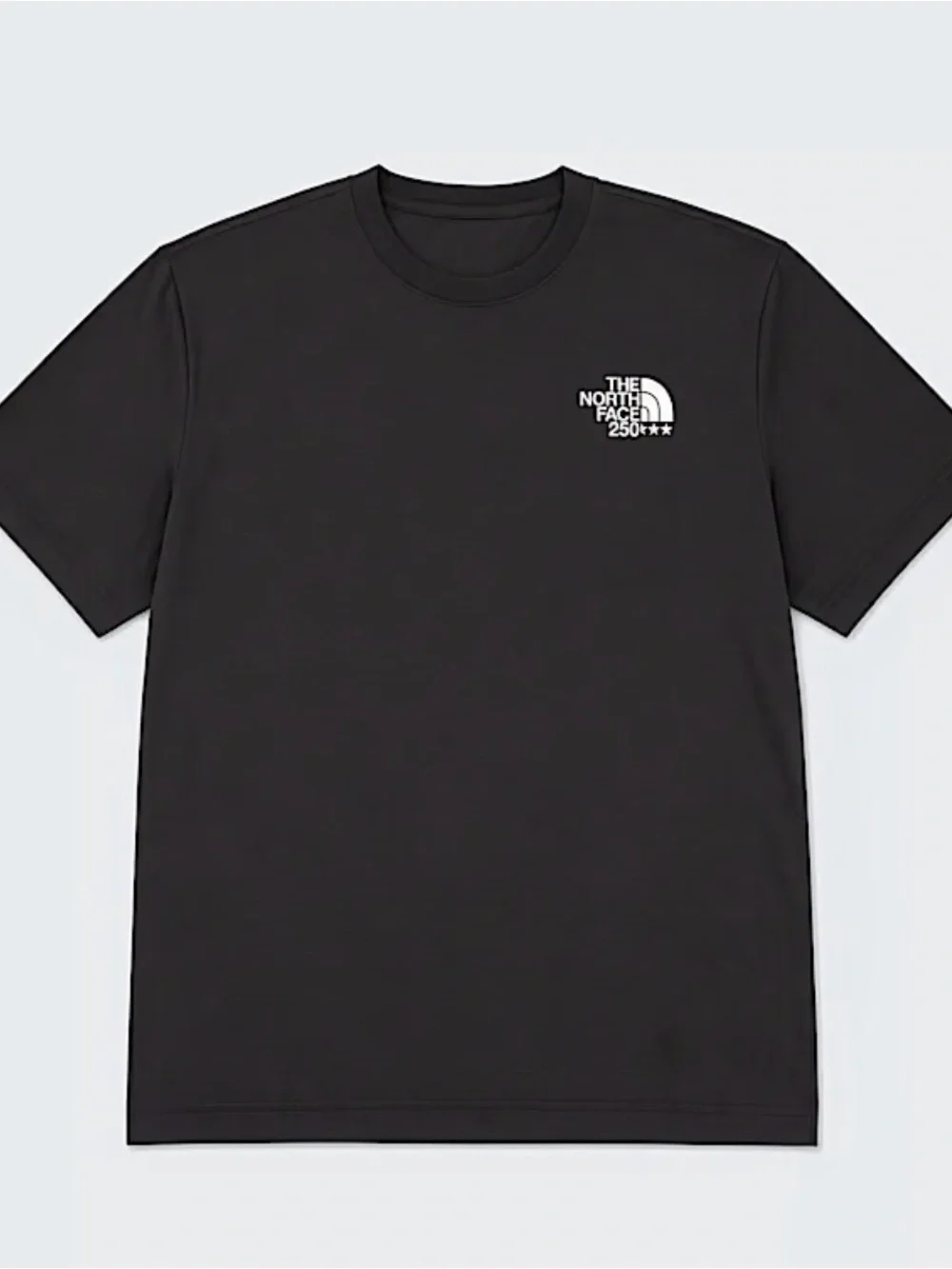 The North Face Men’s Black Short-Sleeve Tee with Red & Blue Mountain Graphic XXl